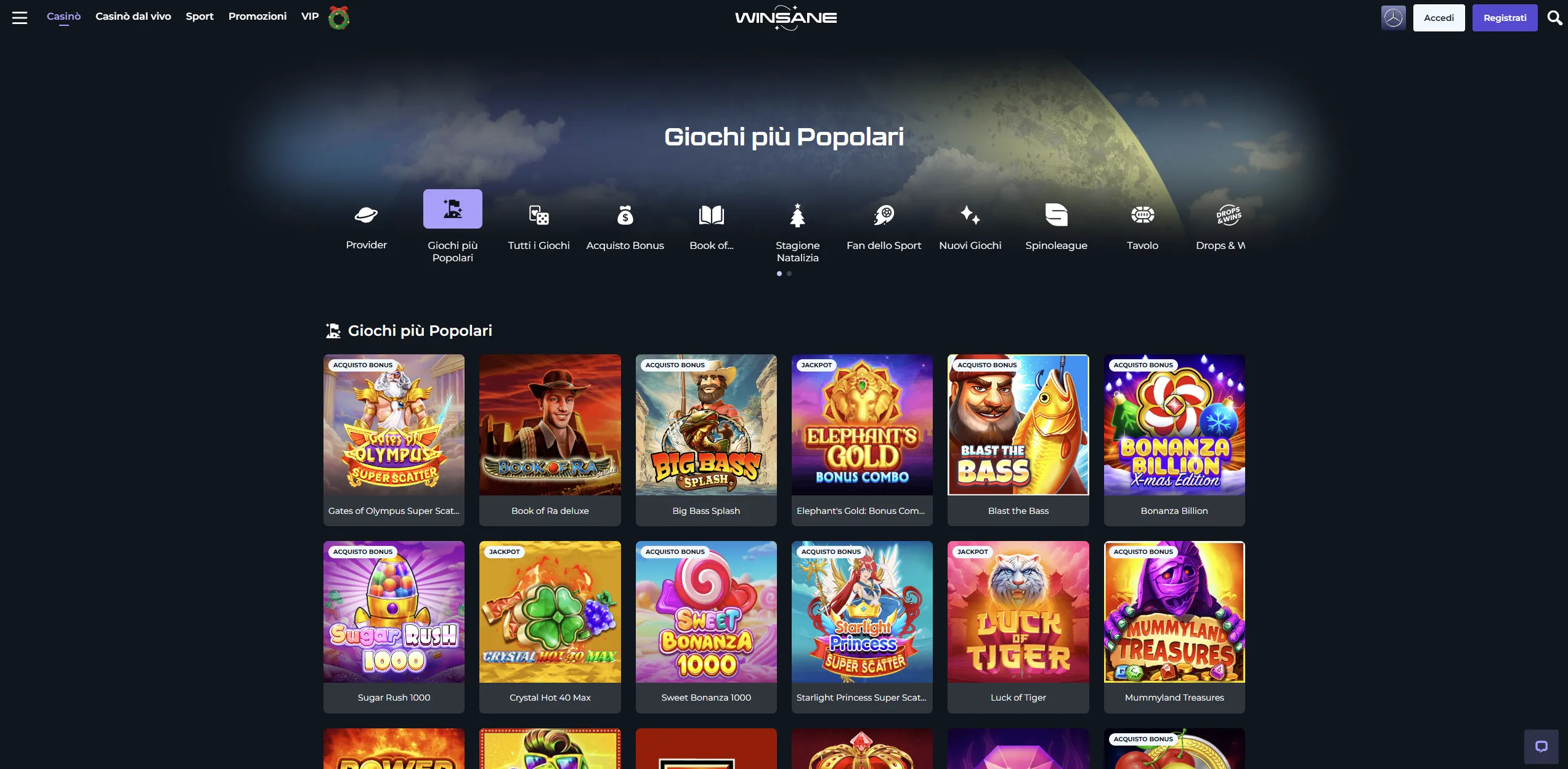 Benvenuto su Winsane Casino: La Tua Guida al Gioco Online